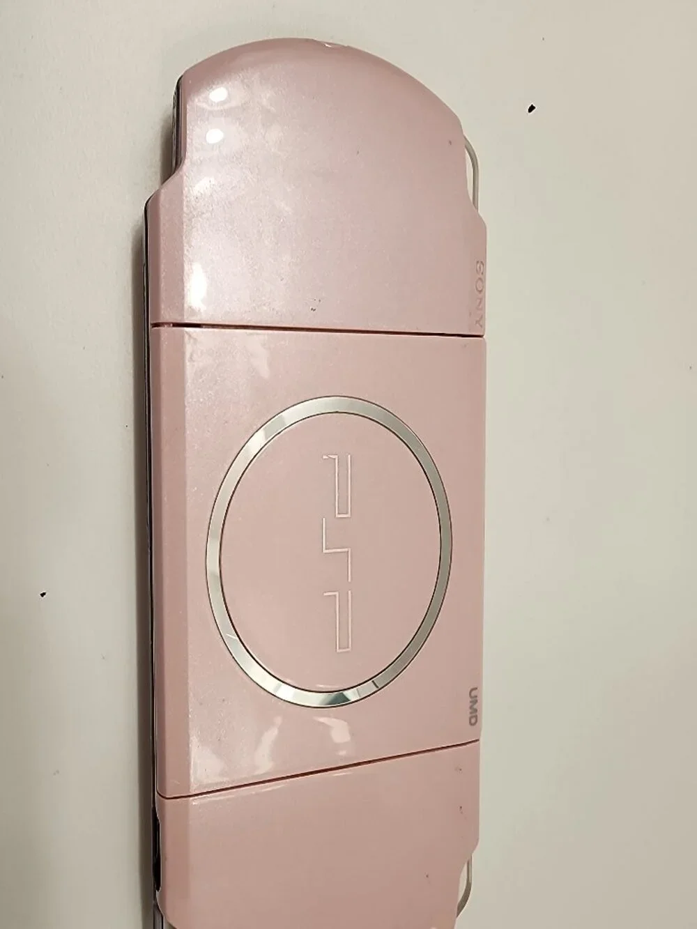 Sony PSP-3000 Blossom Pink Japan Console Tested Aftermarket Battery Charger Good